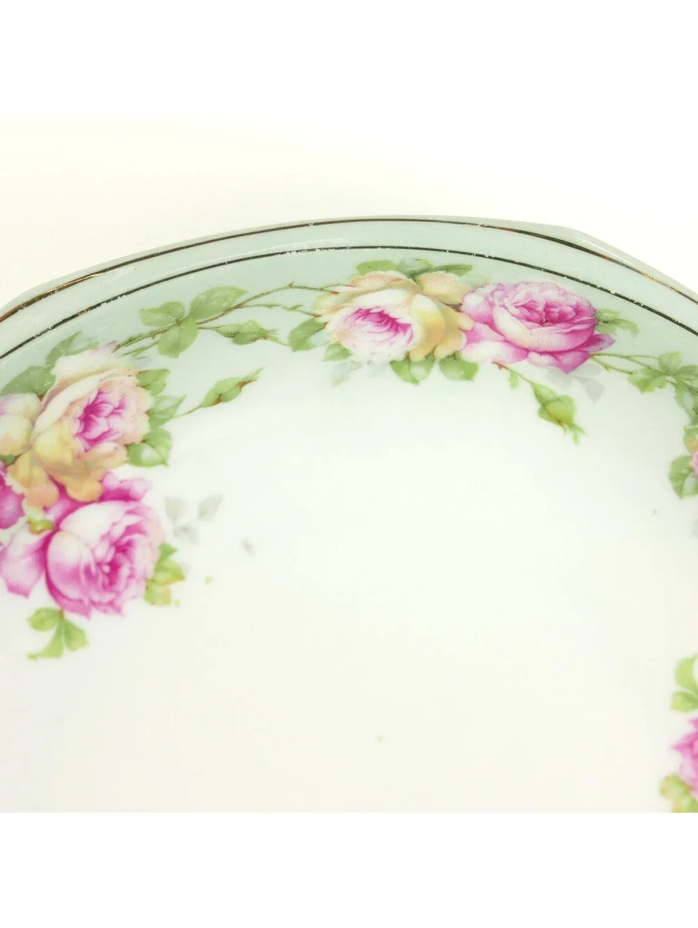 Antique MZ Austria Porcelain Serving Bowl 9.75